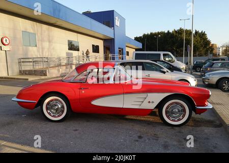 La Chevrolet Corvette C1 Foto Stock