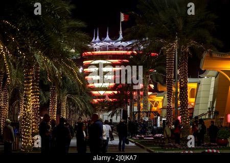 Sakhir, Bahrein. 19th Mar 2022. Track Impression, F1 Gran Premio del Bahrain al Bahrain International Circuit il 19 marzo 2022 a Sakhir, Bahrain. (Foto di ALTO DUE) credito: dpa/Alamy Live News Foto Stock