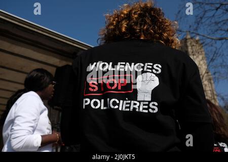 mobilizzazione fairble contre le racisme Foto Stock