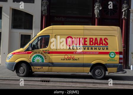 Ouke Baas Rental Van ad Amsterdam Paesi Bassi 17-3-2022 Foto Stock