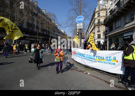 mobilizzazione fairble contre le racisme Foto Stock