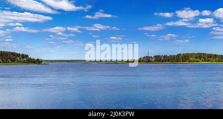 Lago Seliger, Russia Foto Stock