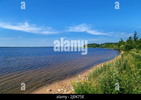 Lago Seliger, Russia Foto Stock