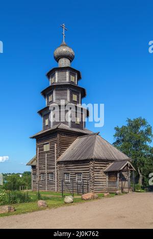 Tempio del Tikhvin icona della Madre di Dio, Torzhok, Russia Foto Stock