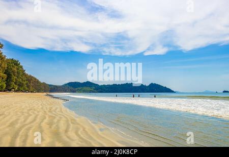 Isola del Paradiso tropicale Koh Phayam Aow Yai Beach paesaggio Thailandia. Foto Stock