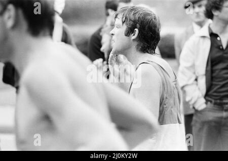 London Marathon 1982, sponsorizzato da Gillette, domenica 9th maggio 1982. Foto Stock