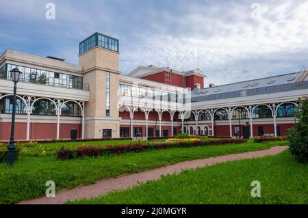 SAN PIETROBURGO, RUSSIA - 21 AGOSTO 2021: San Pietroburgo state Youth Theatre su Fontanka, Russia Foto Stock