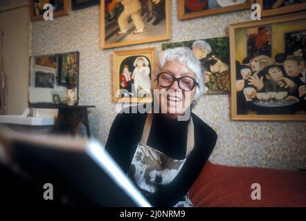 Artista Beryl Cook 1982 Foto Stock