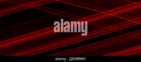 Sfondo astratto banner 8K rosso, chiaro, scuro, nero, bianco, raggio grigio, laser, nebbia, strisce, griglia, quadrato, gradiente Foto Stock