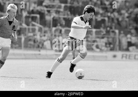 Inghilterra contro Olanda Schoolboy International al Wembley Stadium, sabato 9th giugno 1984. Foto Stock