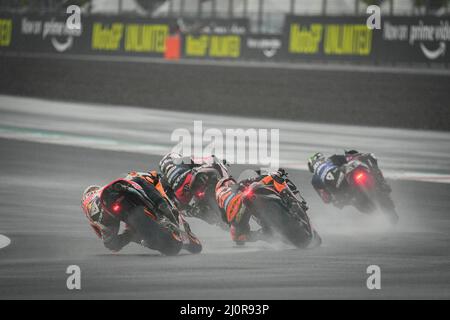 Lombok, Indonesia. 20th Mar 2022. Gare del MotoGP Gran Premio d'Indonesia al circuito Pertamina Mandalika, Indonesia, 20 marzo 2022 in foto: Carreras del Gran Premio de Indonesia en el Pertamina Mandalika Circuit, Indonesia 20 de Marzo de 2022 POOL/ MotoGP.com/Cordon le immagini saranno solo per uso editoriale. Credito obbligatorio: © motogp.com Credit: CORDON PRESS/Alamy Live News Foto Stock