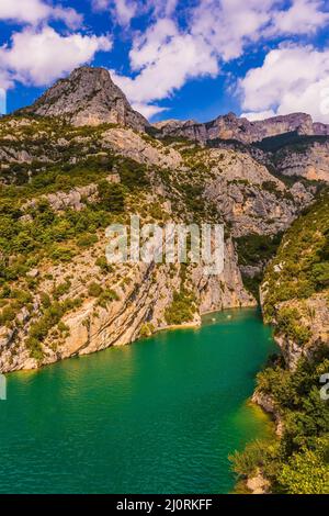 Il viaggio lungo il fiume Foto Stock