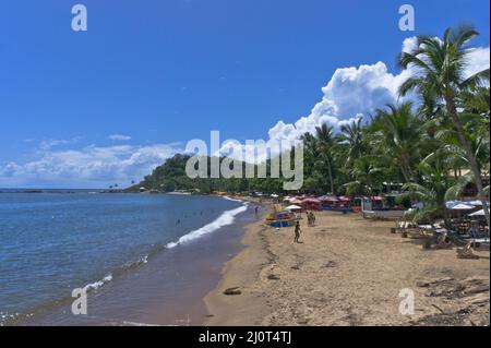 Itacare, Tropical Beach view, Bahia, Brasile, Sud America Foto Stock