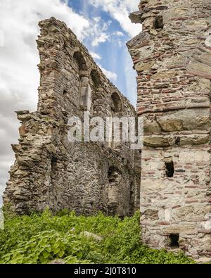 Rovine di Mystras, Peloponneso, Grecia Foto Stock