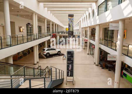 Aeroporto di Brema BRE Terminal in Germania Foto Stock