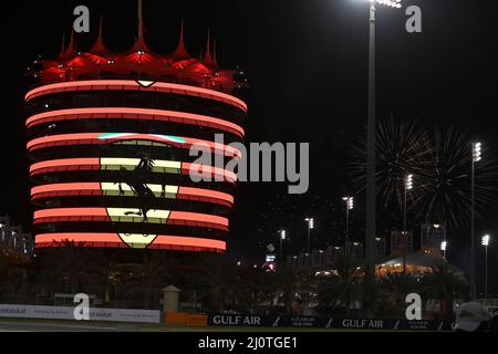 Sakhir, Bahrein. 20th Mar 2022. Track Impression, F1 Gran Premio del Bahrain al Bahrain International Circuit il 20 marzo 2022 a Sakhir, Bahrain. (Foto di ALTO DUE) credito: dpa/Alamy Live News Foto Stock