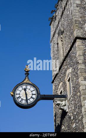 St. George's Clocktower Canterbury Kent Foto Stock