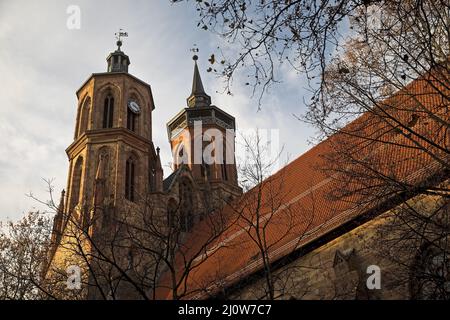 Chiesa evangelica luterana di San Giovanni, Goettingen, bassa Sassonia, Germania, Europa Foto Stock