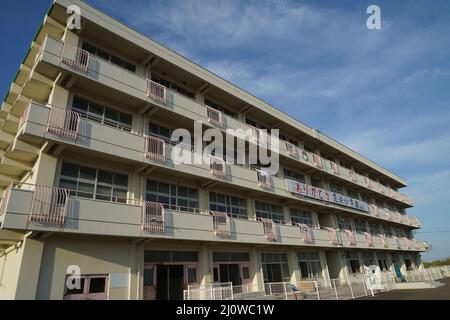 Scuola elementare di Arahama (Sendai City, Prefettura di Miyagi) Foto Stock