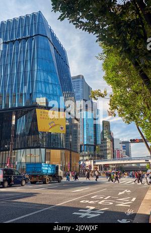 Il Tokyu Plaza è un grande edificio commerciale situato a Ginza. Tokyo. Giappone Foto Stock