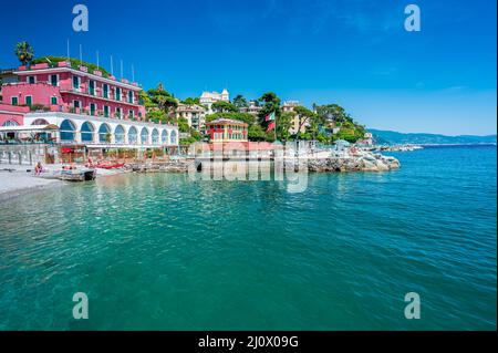La spiaggia di Santa Margherita Foto Stock