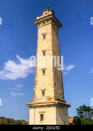 Faro di Saint Georges de Didonne, Francia Foto Stock