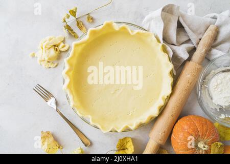 Delizioso assortimento di zucca a torta. Concetto di foto di alta qualità Foto Stock