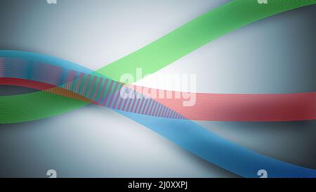 Design RGB Concept Foto Stock