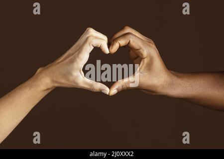 Aiutarsi a vicenda. Foto di alta qualità Foto Stock