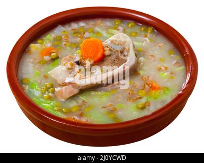 Brodo Scotch tradizionale Foto Stock