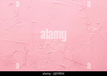 Gelato alla fragola sfondo texture Foto Stock