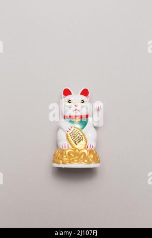 Chinese lucky cat Foto Stock