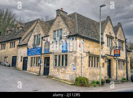 The Clothiers Arms Public Hpuse in Stroud, Cotswolds, Stroud, Regno Unito Foto Stock