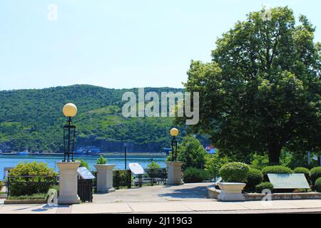 Harborside Park, St. John's, Terranova Foto Stock