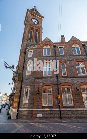 Municipio di Newbury, Market Place Foto Stock