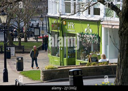 Montpellier Parade a Harrogate, North Yorkshire, Inghilterra Regno Unito Foto Stock