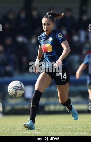 Suning Center, Milano, Italia, 20 marzo 2022, Kathellen Sousa Feitoza (FC Internazionale) in azione durante Inter - FC Internazionale vs UC Sampdoria Foto Stock