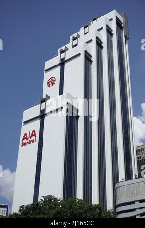 Edificio degli uffici AIA a Kuala Lumpur, Malesia Foto Stock