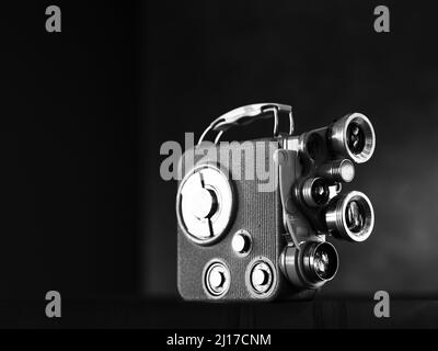 TELECAMERA CINE – EUMIG C3R DOPPIA 8MM Foto Stock