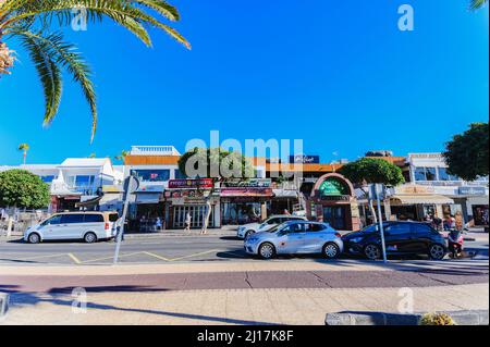 Puerto del Carmen, Lanzarote Foto Stock