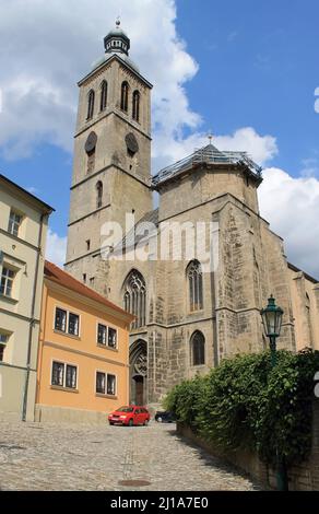 Tempio nella città di Kutna Hora Foto Stock