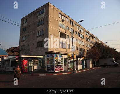 Halele Centrale, Markt, Stadtzentrum von Ploiesti, Stadt in der Großen Walachei, Rumänien / Halele Centrale, mercato, centro città di Ploiesti, città i Foto Stock