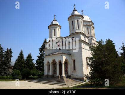 Männerkloster Cocos, bei Tulcea, Dobrudscha, Rumänien / Monastero degli uomini di Cocos, vicino a Tulcea, Dobruja, Romania (Aufnahmedatum kann abweichen) Foto Stock