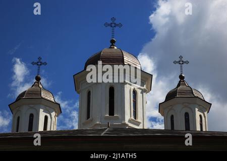 Kloster Cernica, Manastirea Cernica, am östlichen Stadtrand von Bukarest, Monastero di Rumänien / Cernica, Manastirea Cernica, nella periferia orientale Foto Stock