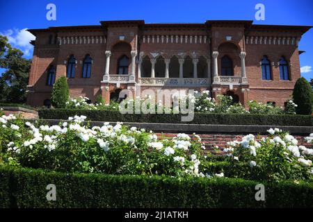 Der Mogosoaia Palast im Brancoveanu-Stil, Bukarest, Rumänien / Mogosoaia Palace, Palatul Mogosoaia, si trova a circa 10 chilometri da Bucarest, Foto Stock