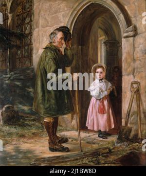 Il contrasto: Gioventù ed età di John Callcott Horsley (1817–1903) Foto Stock