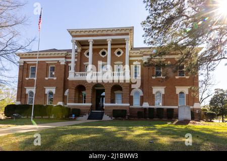 Collins, MS - 23 marzo 2022: Tribunale della contea di Covington Foto Stock