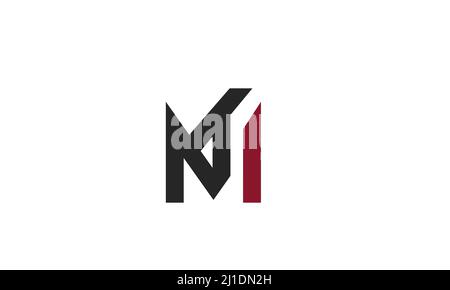 Lettere alfabetiche iniziali logo monogramma MT, TM, M e T. Illustrazione Vettoriale