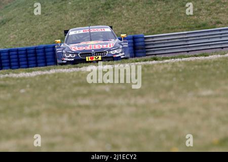 Timo Glock (GER) BMW Team MTEK BMW M3 DTM 14.04.2015 Foto Stock