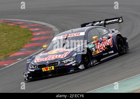 Timo Glock (GER) BMW Team MTEK BMW M3 DTM 14.04.2015 Foto Stock